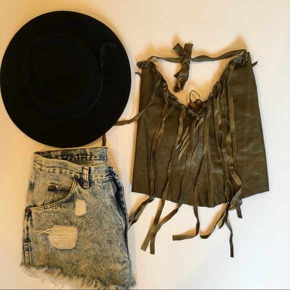 Tops - Super Fun  Leather Festival Top